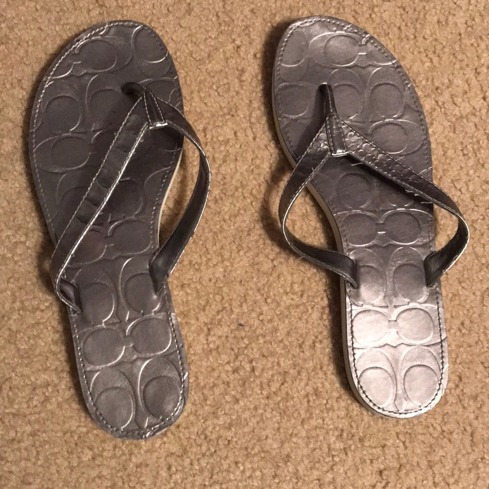 Coach Flip Flops